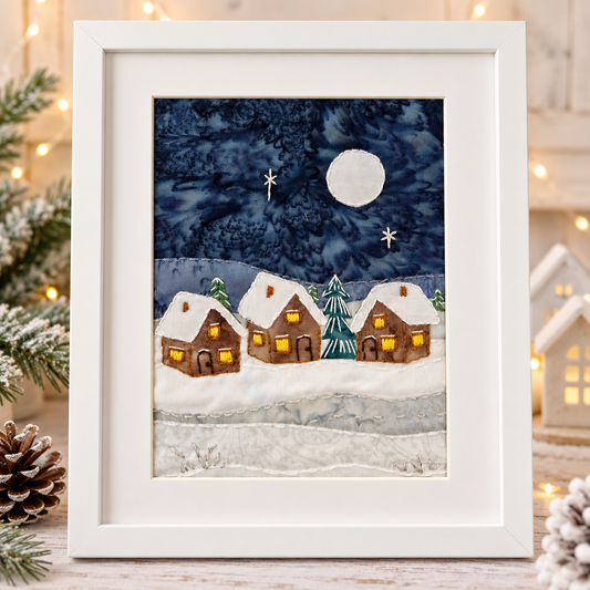 Winter's Glow Slow Stitch kit