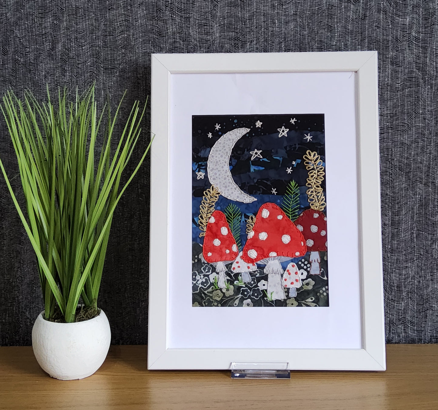 NEW Moonlight & Mushrooms Slow Stitch Kit