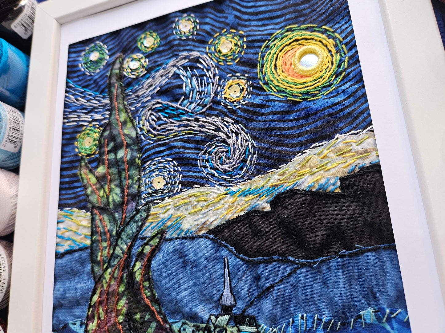 'Inspired By' Starry Night Slow Stitch Kit