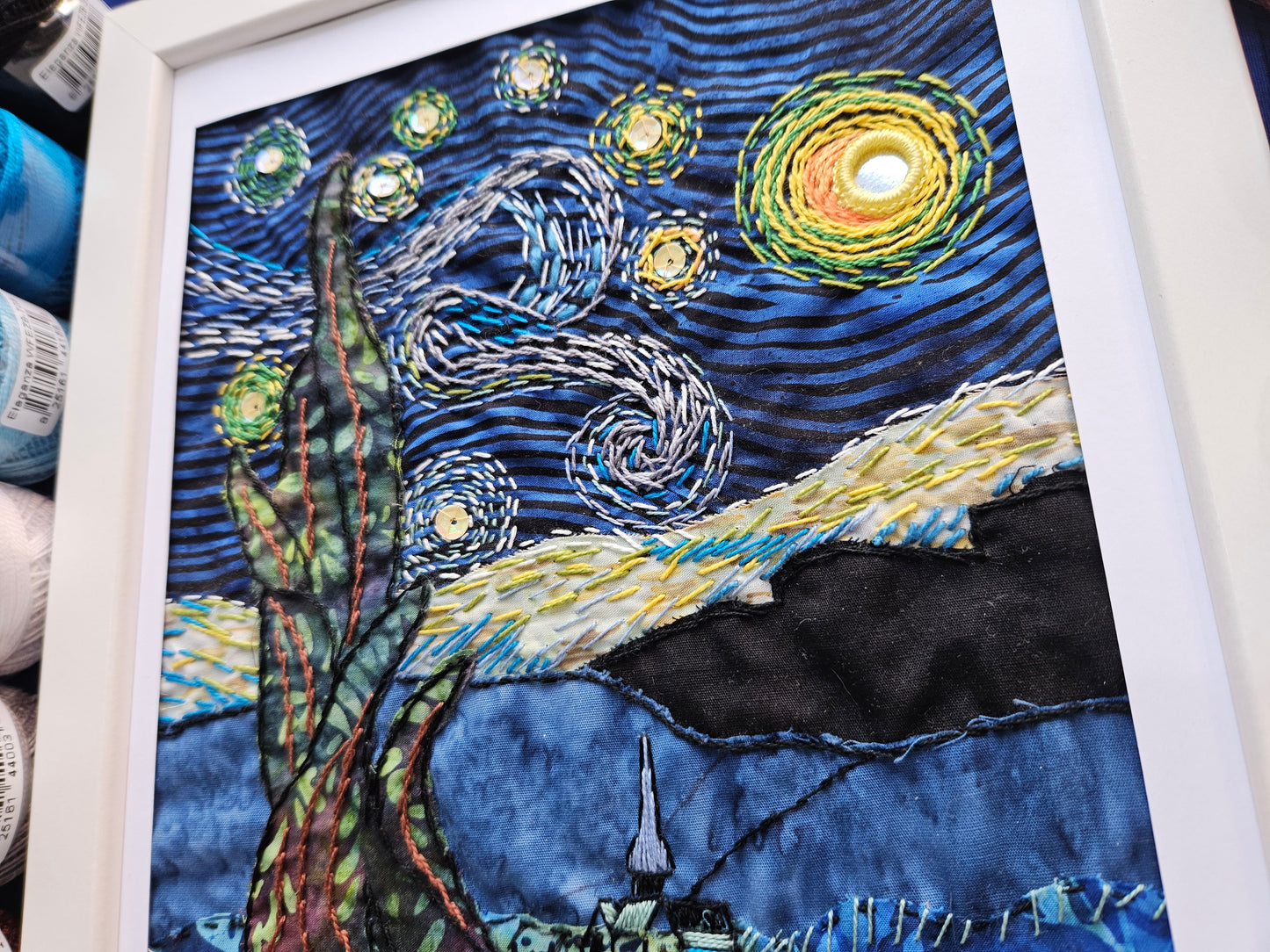 NEW 'Inspired By' Starry Night Slow Stitch Kit