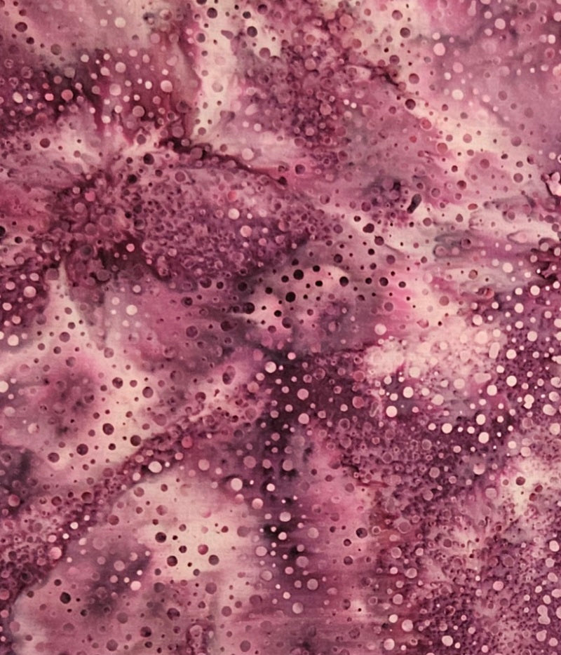 Mauve Dots 123 Hoffman Bali Batik