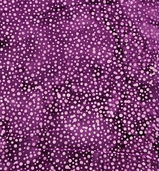 Purple Dots 082 Hoffman Bali Batik