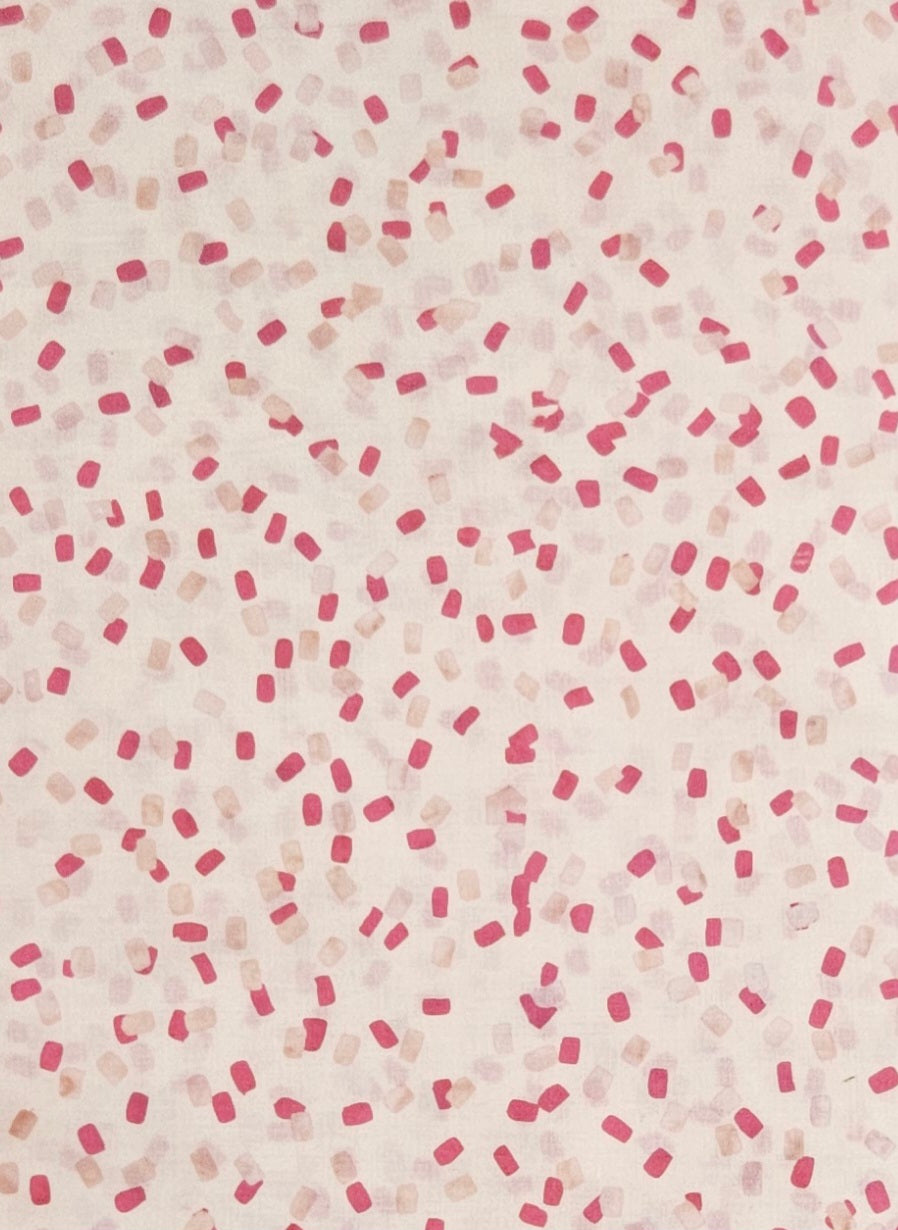 Pink Lemonade Confetti Hoffman Bali Batik