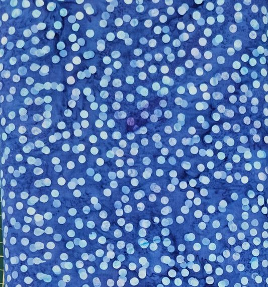 Blue Confetti Hoffman Bali Batik