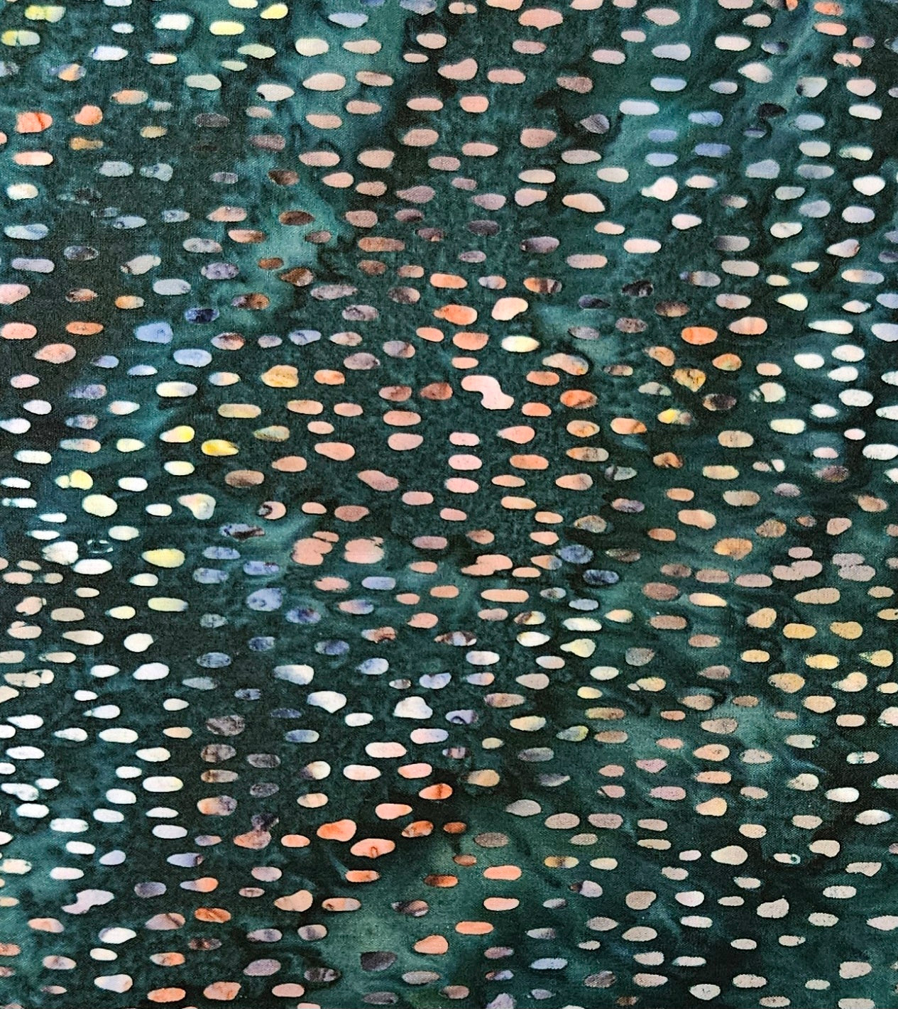 Green Scatter Hoffman Bali Batik