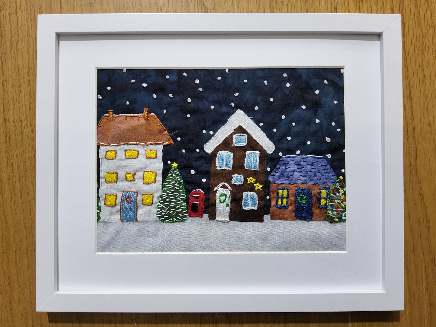 Home for Christmas- Slow Stitch Kit