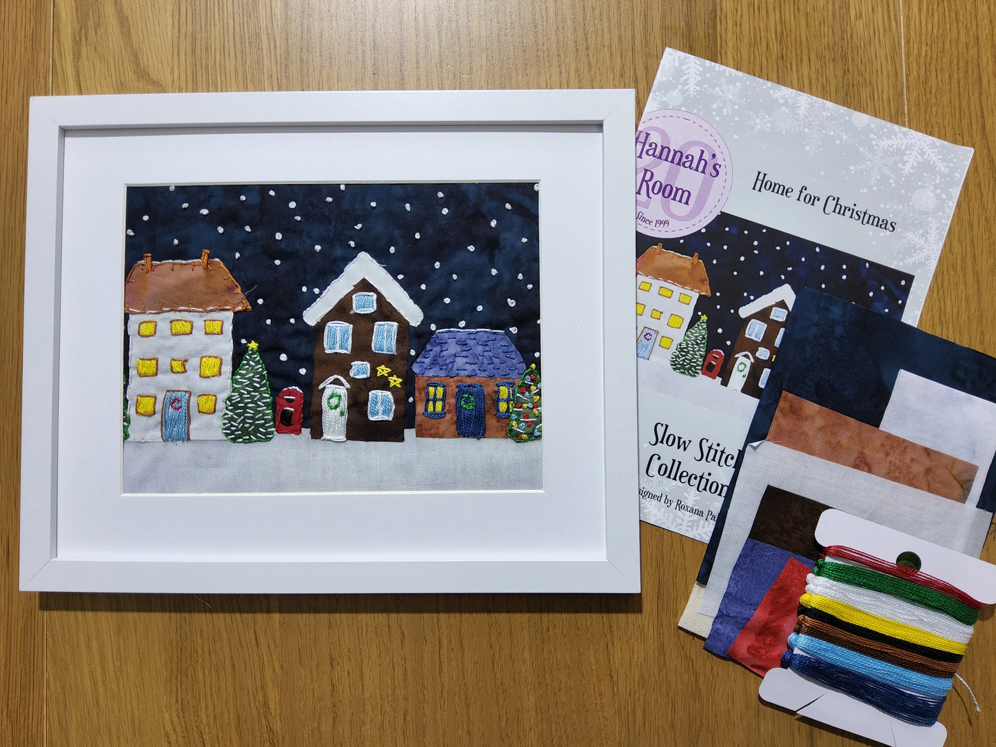 Home for Christmas- Slow Stitch Kit