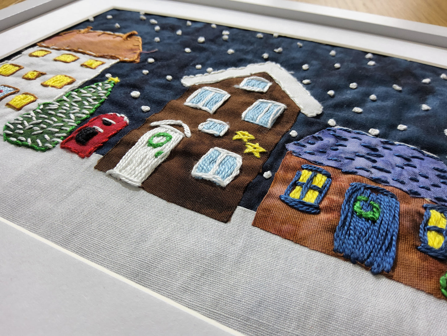 Home for Christmas- Slow Stitch Kit