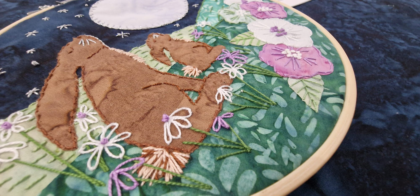 To the Moon - Slow Stitch Kit