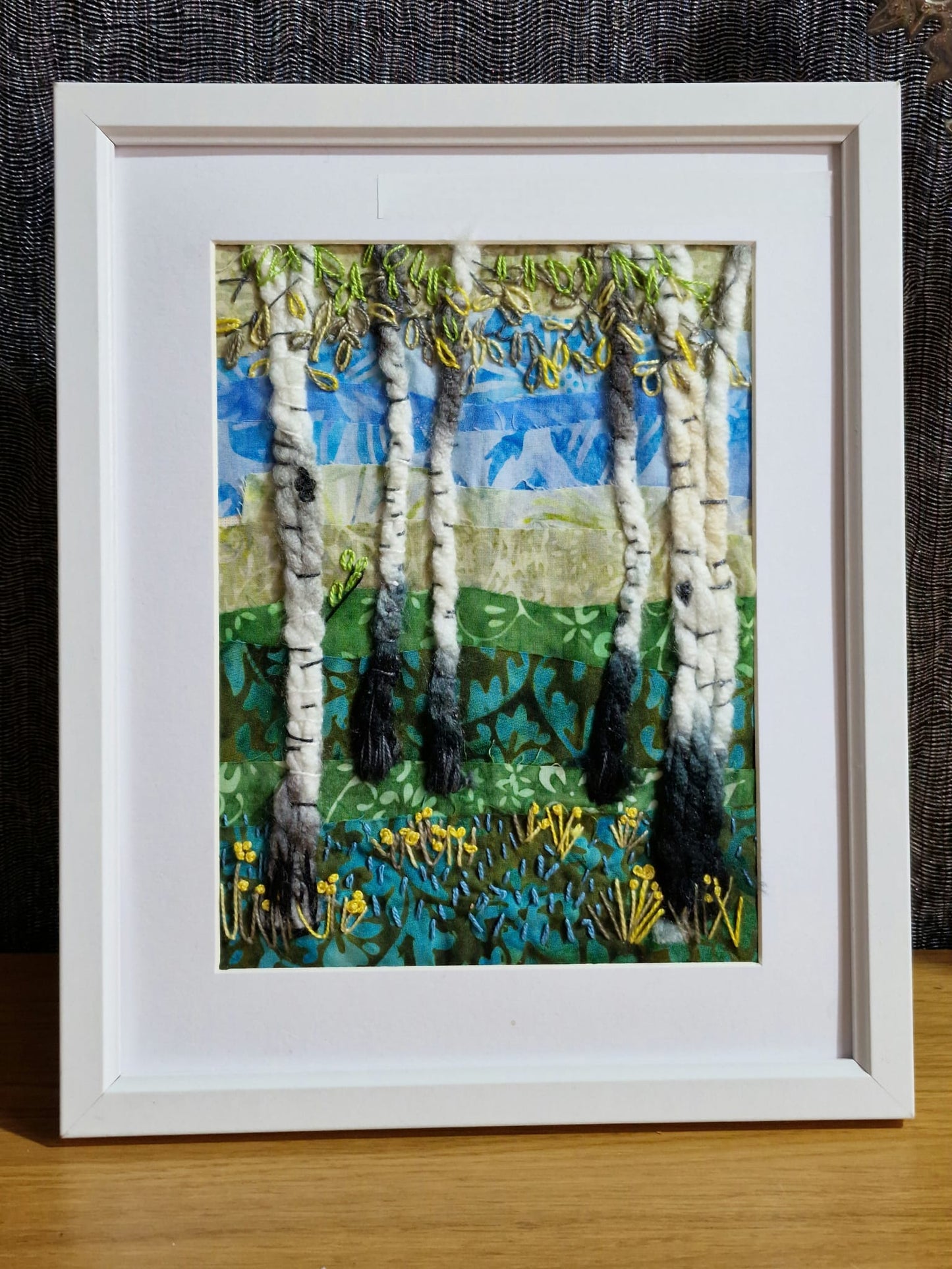 Spring Silver Birch - Slow Stitch Kit