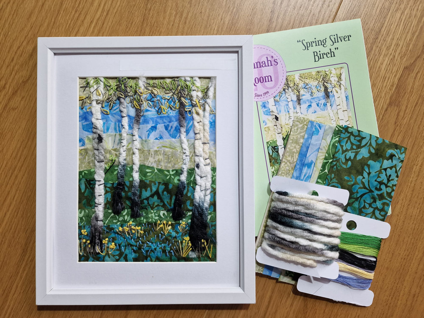 Spring Silver Birch - Slow Stitch Kit