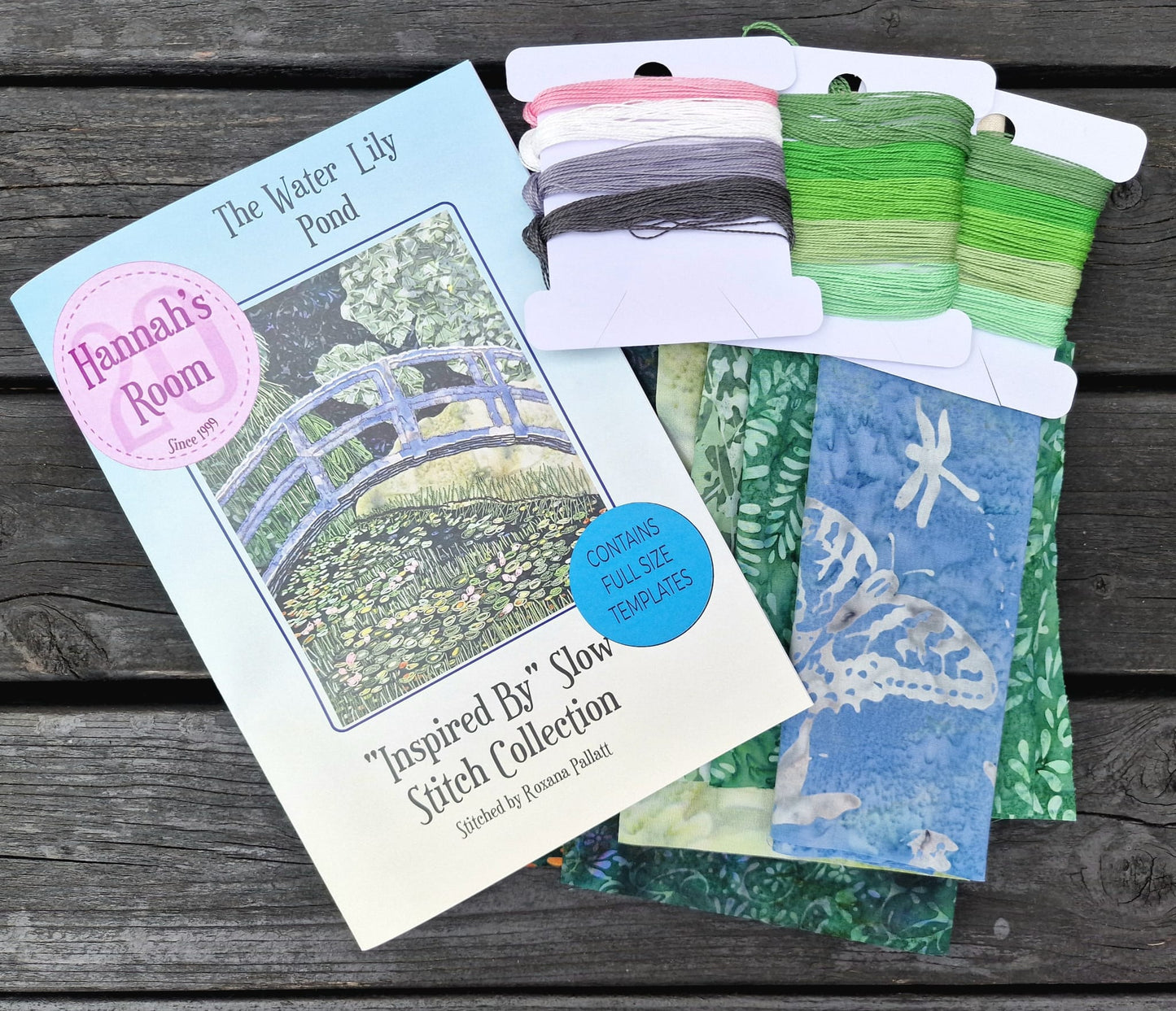 NEW 'Inspired By' The Water Lily Pond - Slow Stitch
