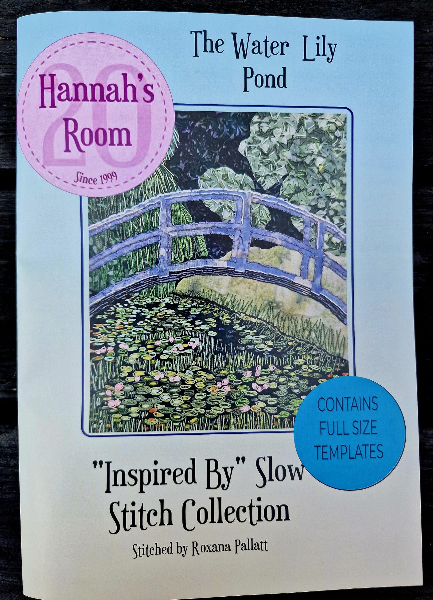 NEW 'Inspired By' The Water Lily Pond - Slow Stitch