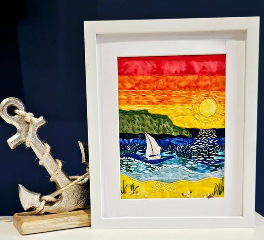 Sail away with me - Slow Stitch kit