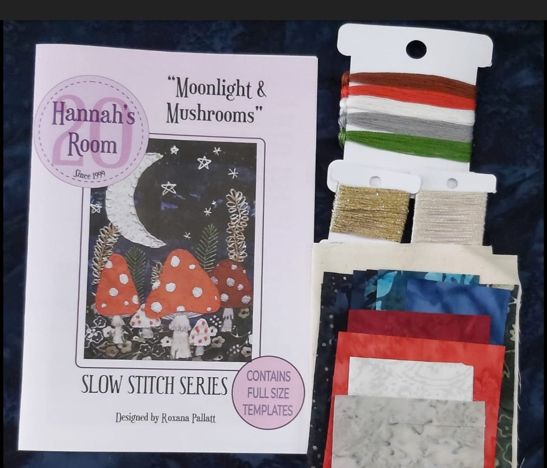 NEW Moonlight & Mushrooms Slow Stitch Kit