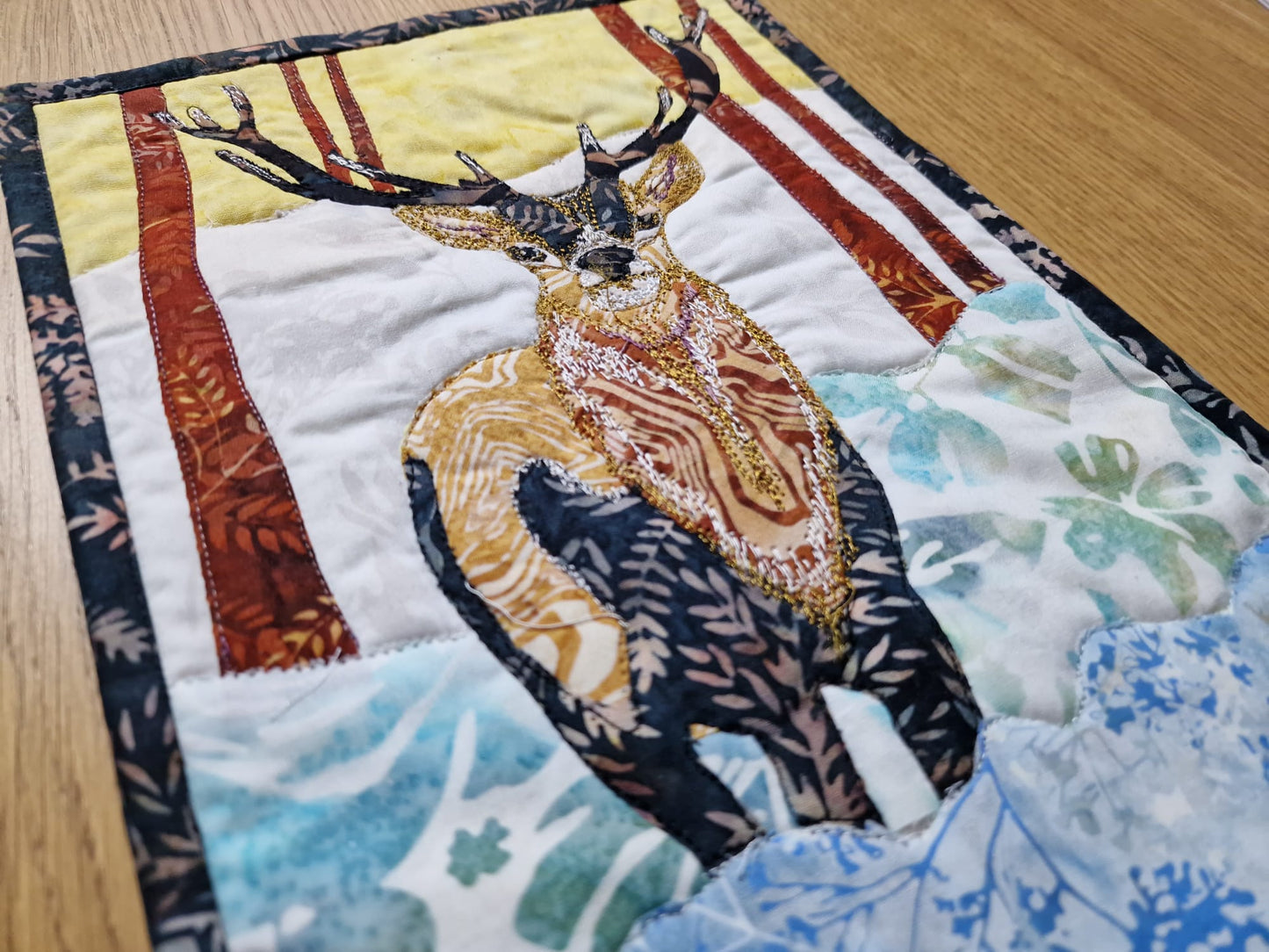 The Stag - Journal Quilt
