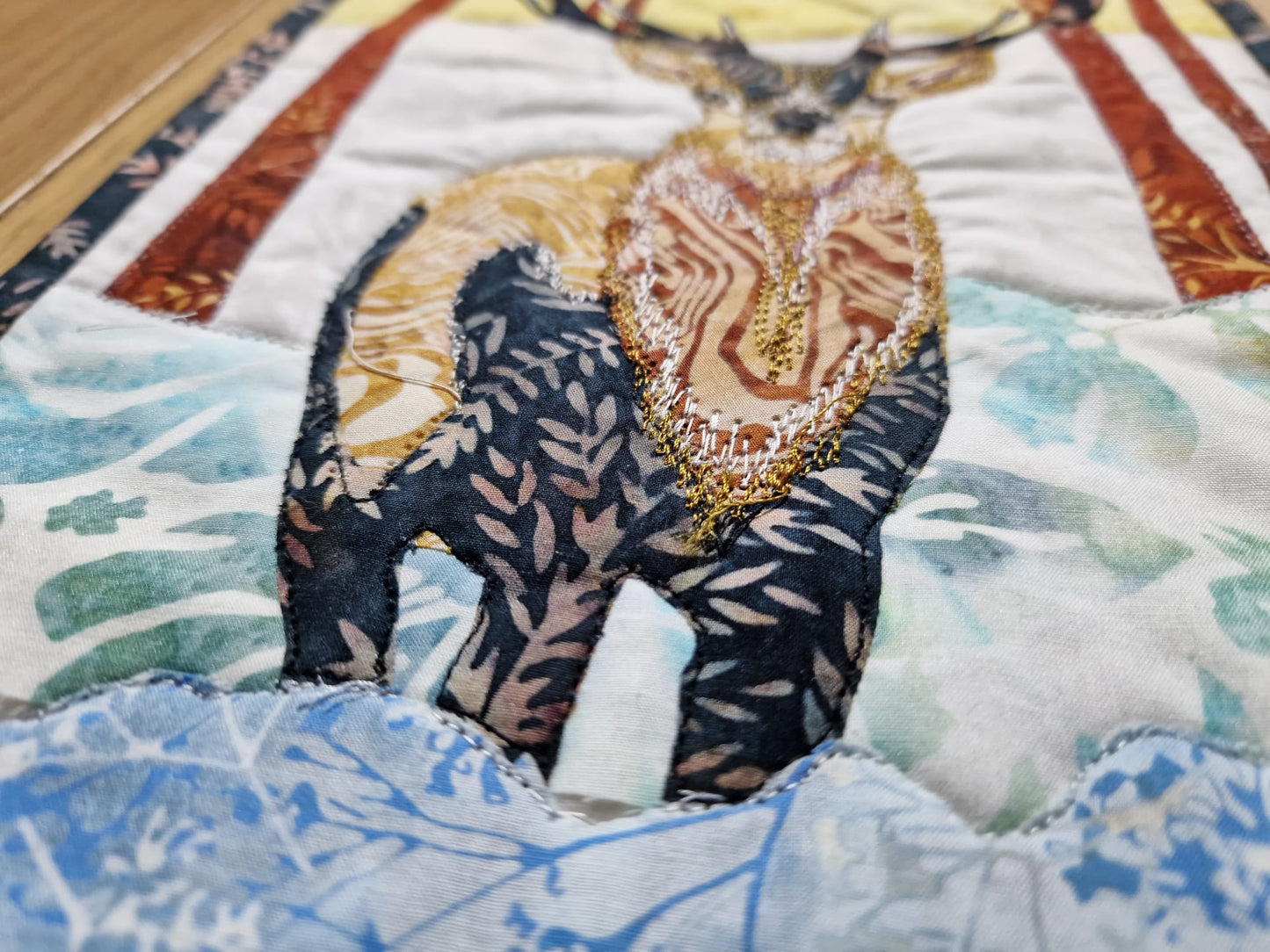 The Stag - Journal Quilt