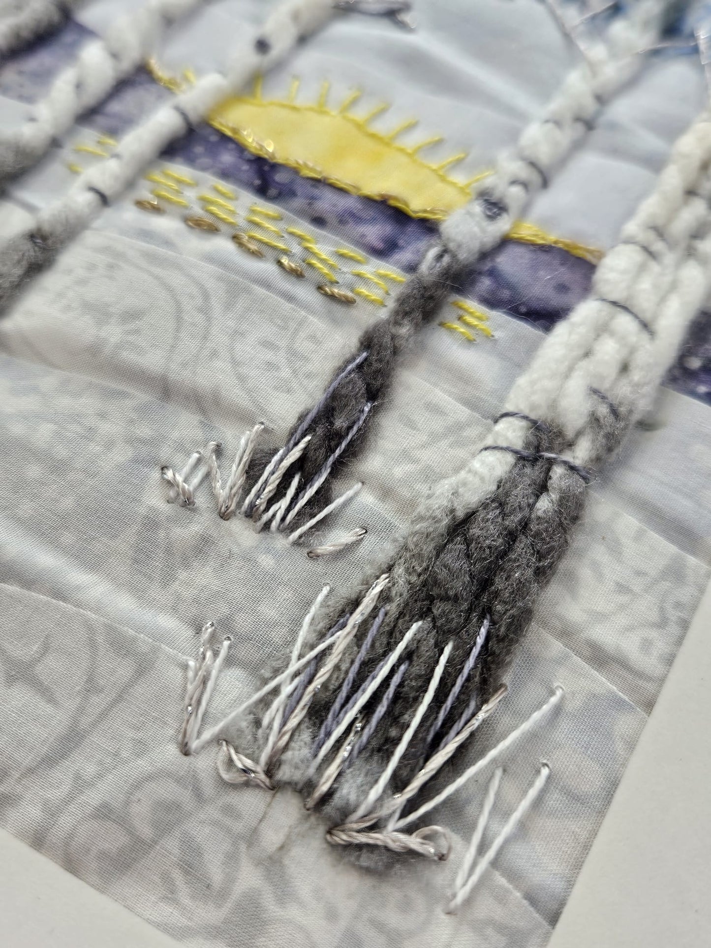 Winter Silver Birch - Slow Stitch Kit