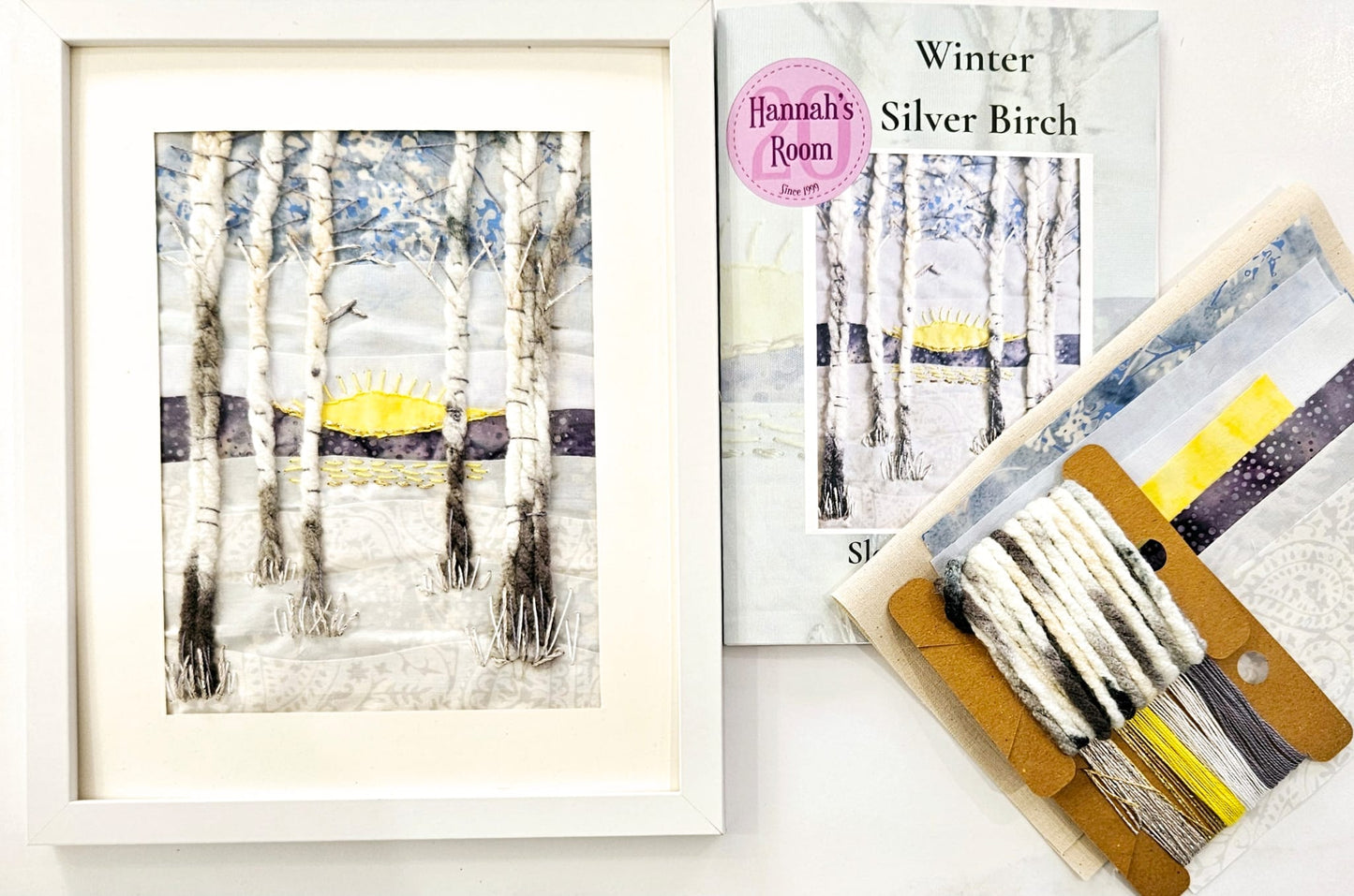Winter Silver Birch - Slow Stitch Kit