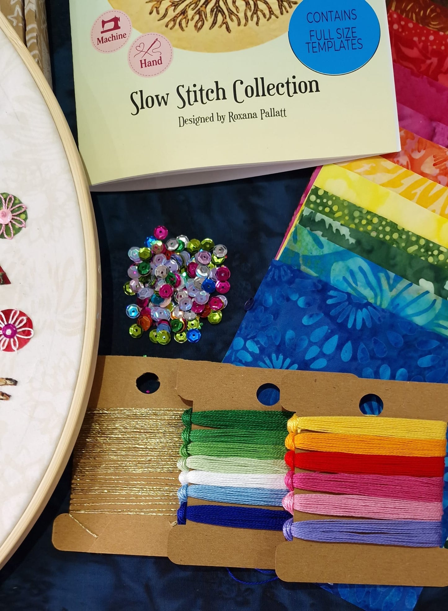 Gratitude Tree- Slow Stitch Kit