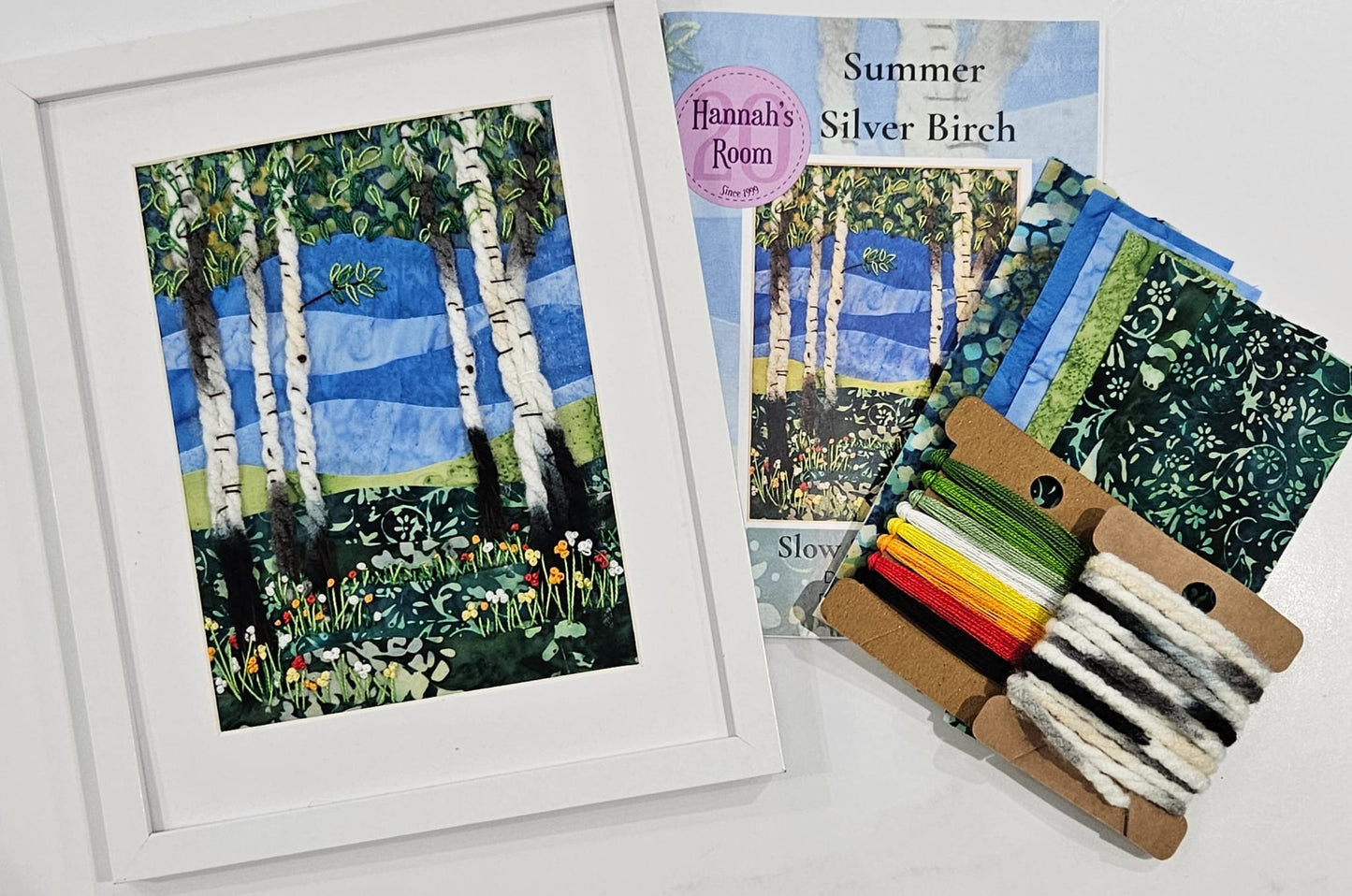 Summer Silver Birch - Slow Stitch Kit