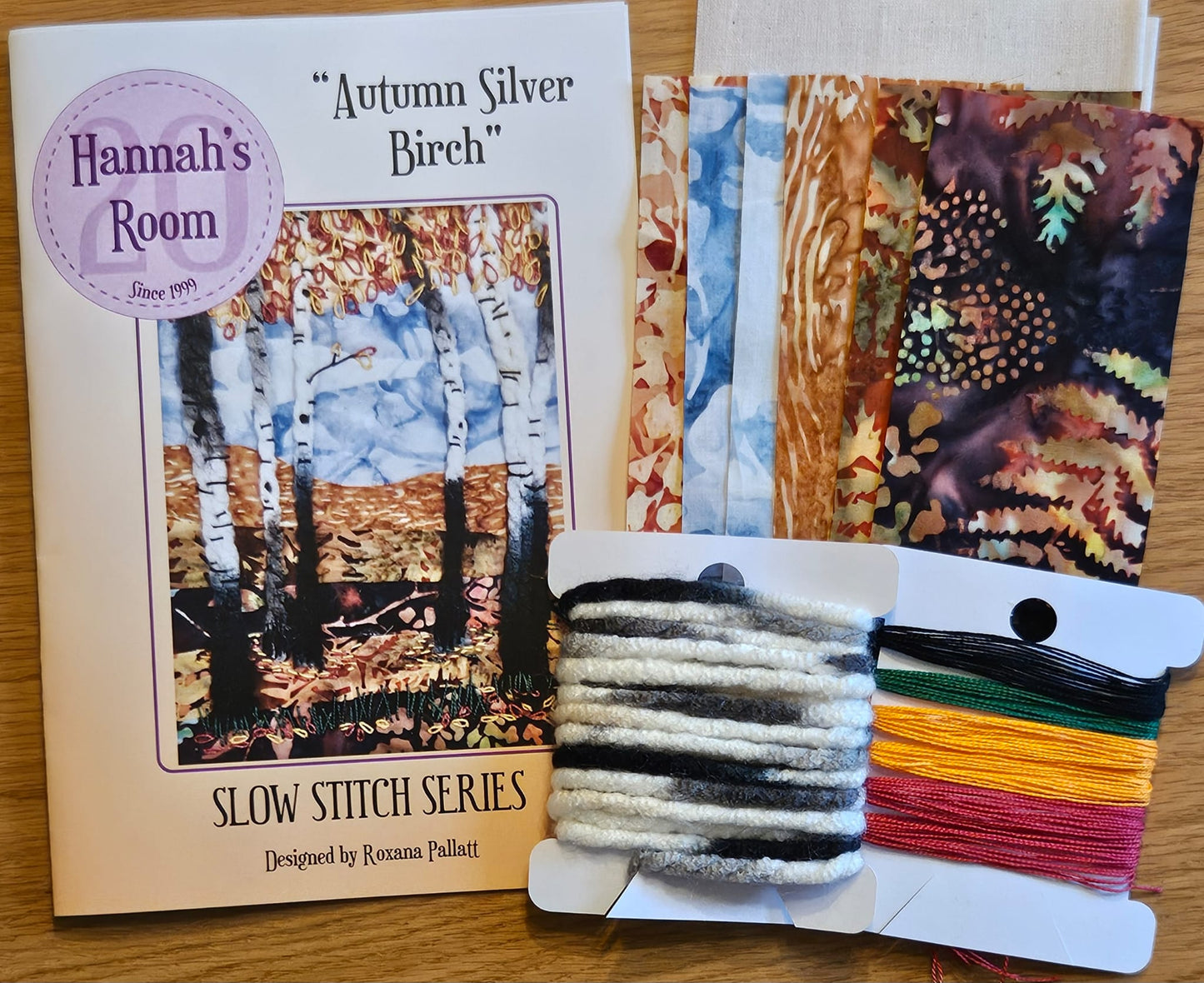 Autumn Silver Birch - Slow Stitch Kit