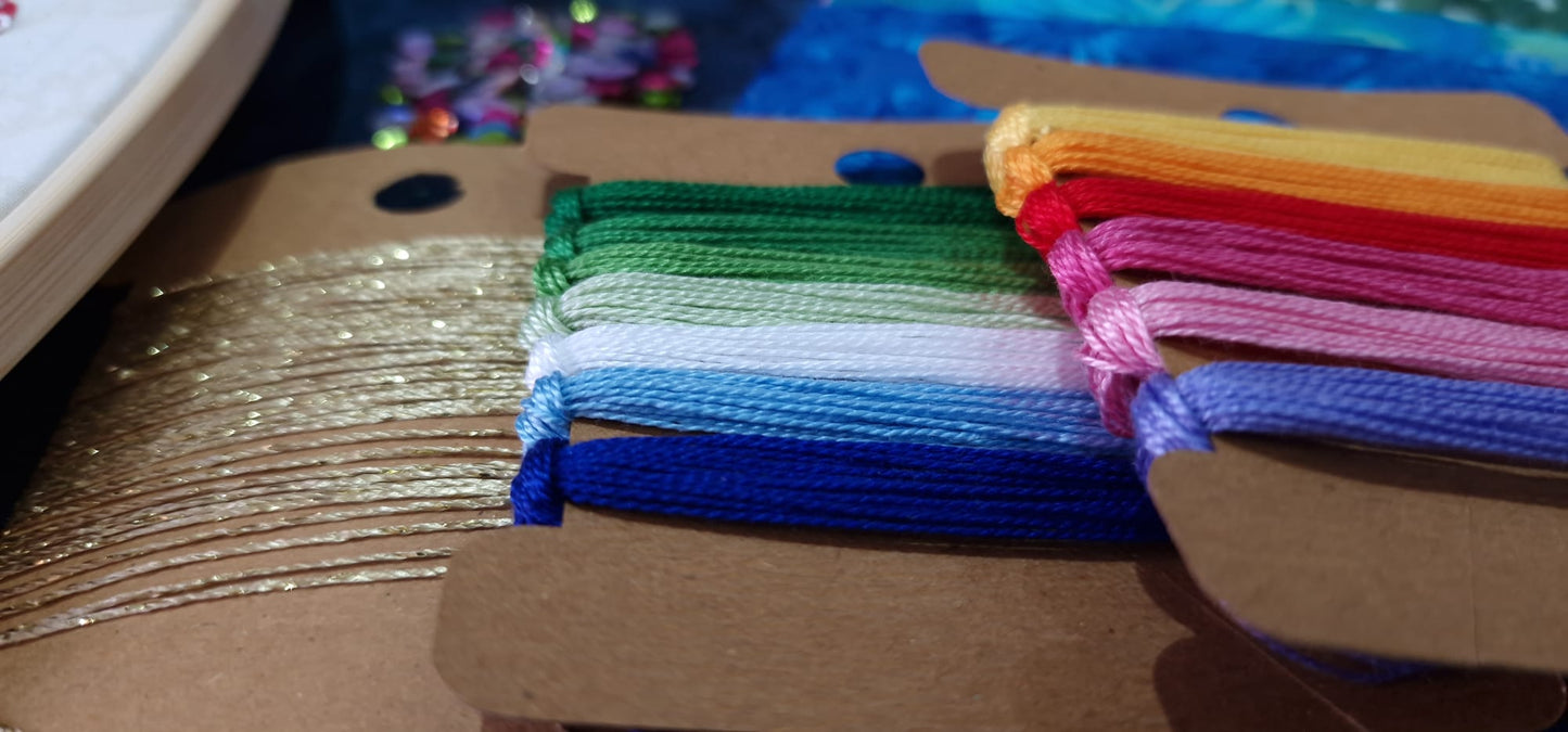Gratitude Tree- Slow Stitch Kit