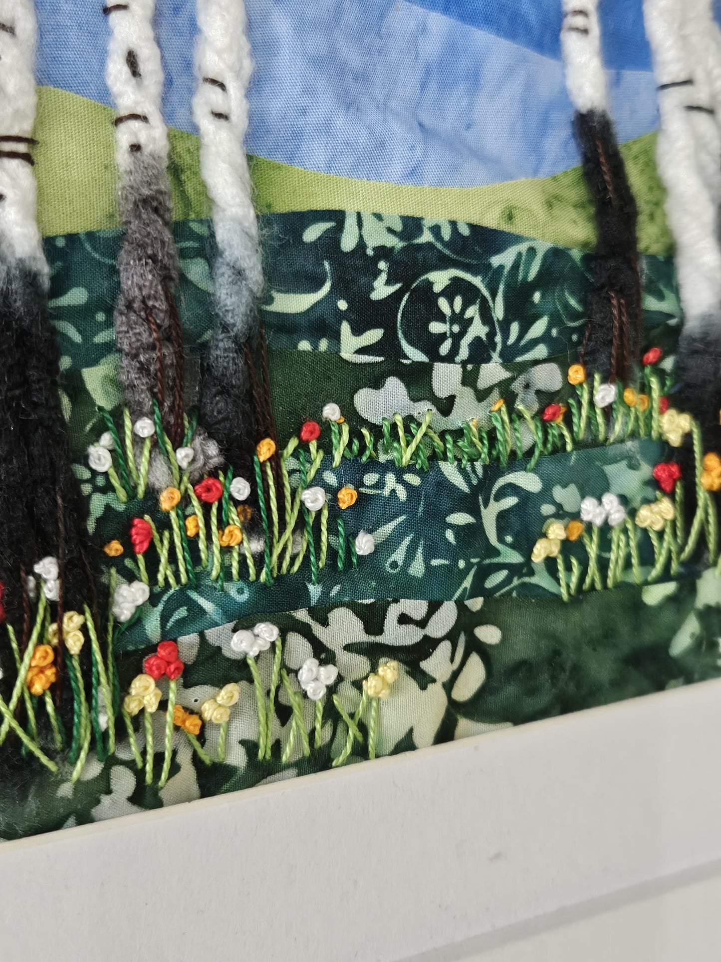 Summer Silver Birch - Slow Stitch Kit