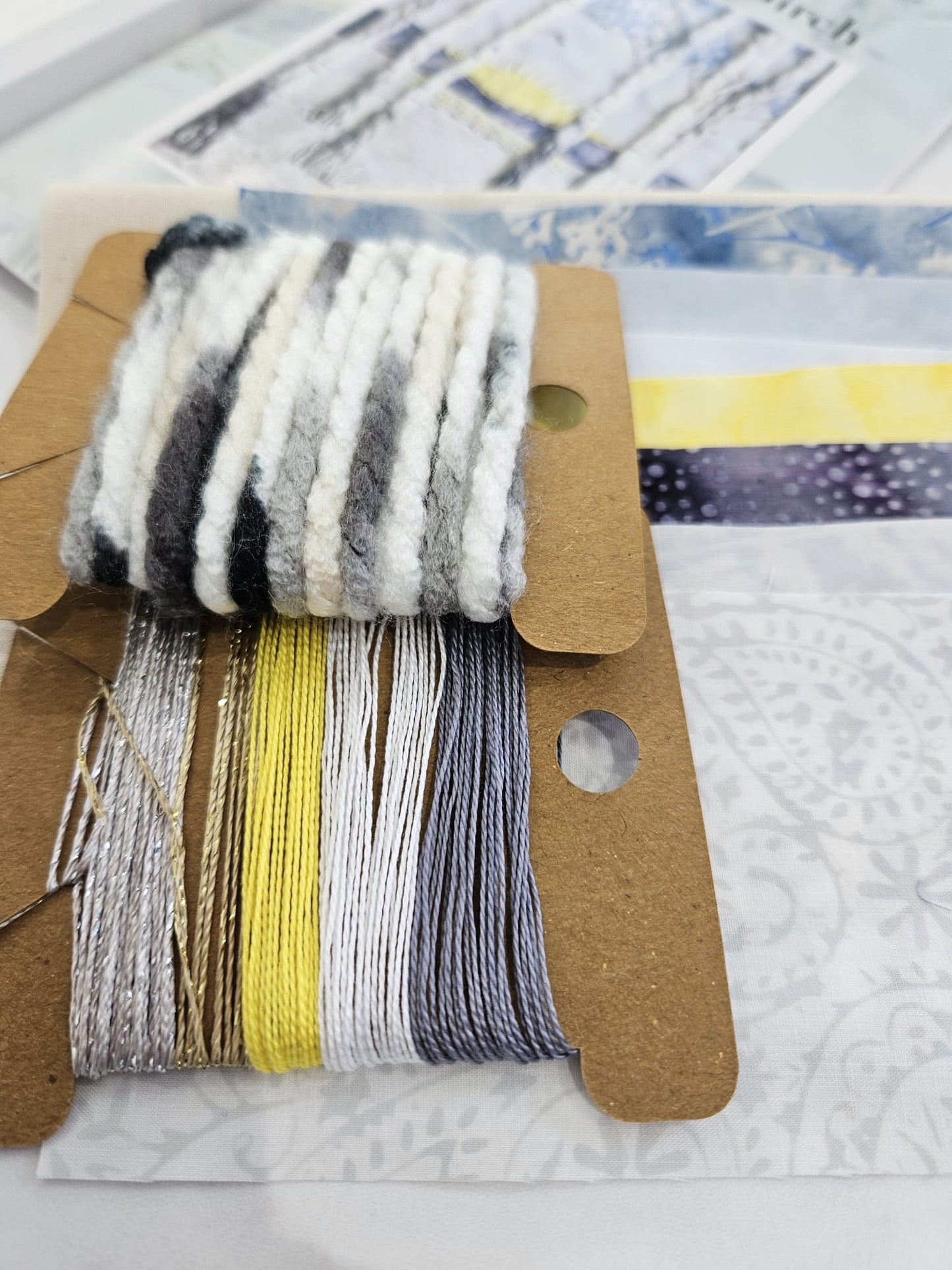 Winter Silver Birch - Slow Stitch Kit