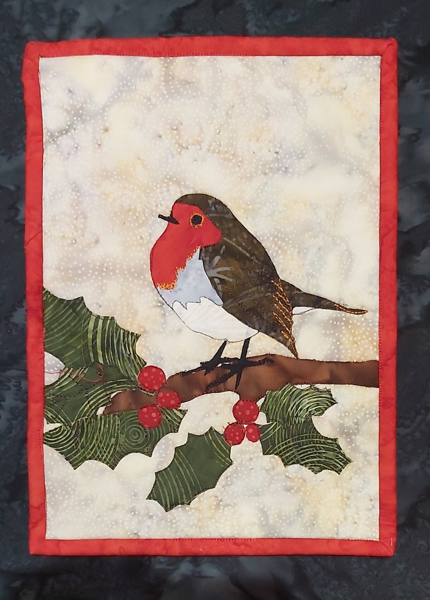 Mr Robin Journal Quilt Kit or Pattern