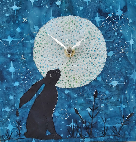 Slow Stitch Moon Gazing Clock Kit