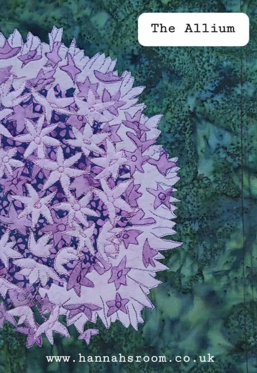 The Allium Journal Quilt Kit or Pattern
