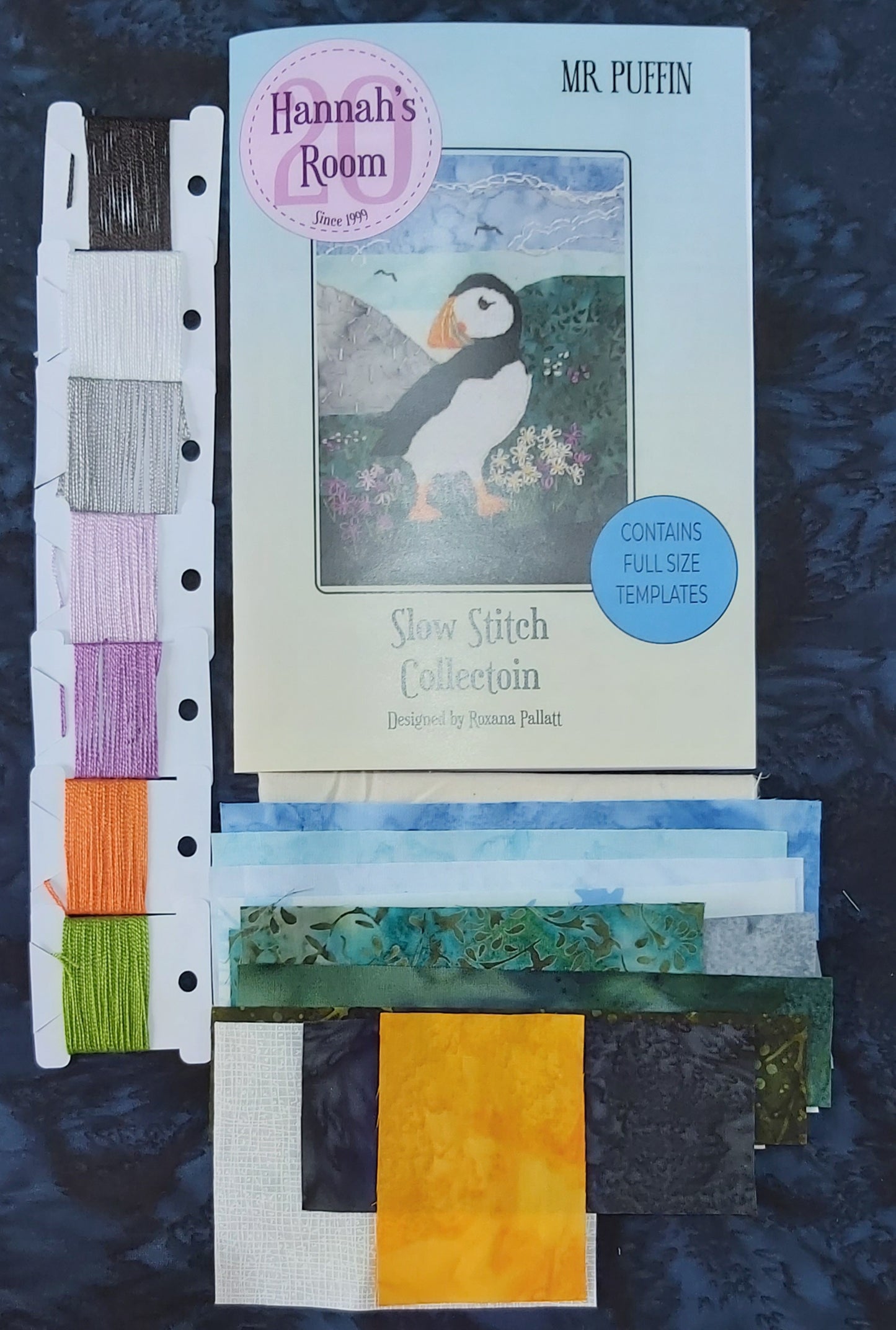 Mr Puffin Slow Stitch Kit