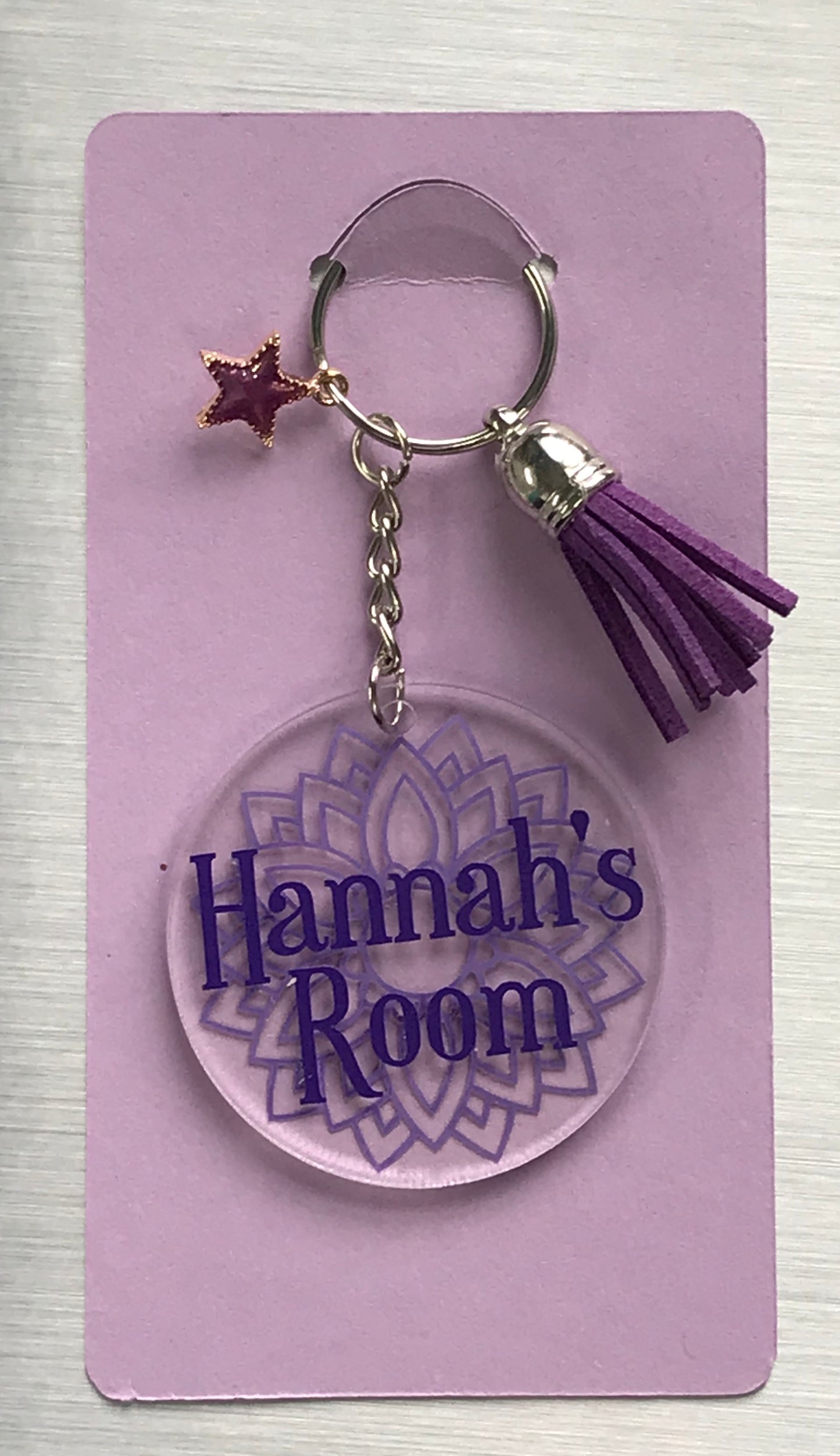 HANNAH'S ROOM KEYRING GIFTBOX