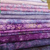Beautiful batik fabrics at Hannahs Room