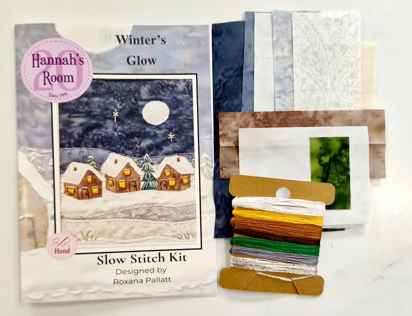 Winter's Glow Slow Stitch kit