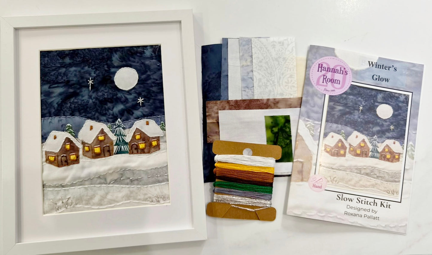 Winter's Glow Slow Stitch kit