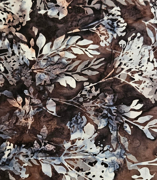 Rum Raisin Foliage Hoffman Bali Batik