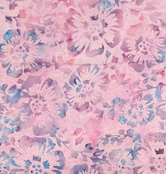 Candy Blooms Hoffman Bali Batik