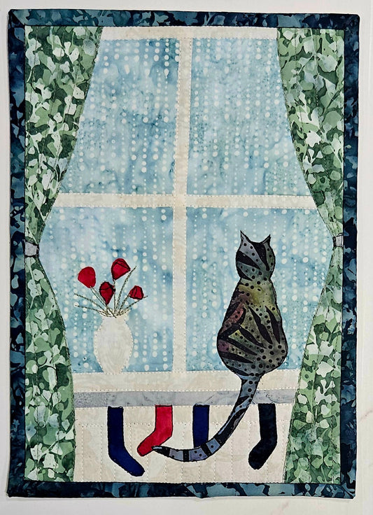 Rainy Days Journal Quilt Kit or Pattern