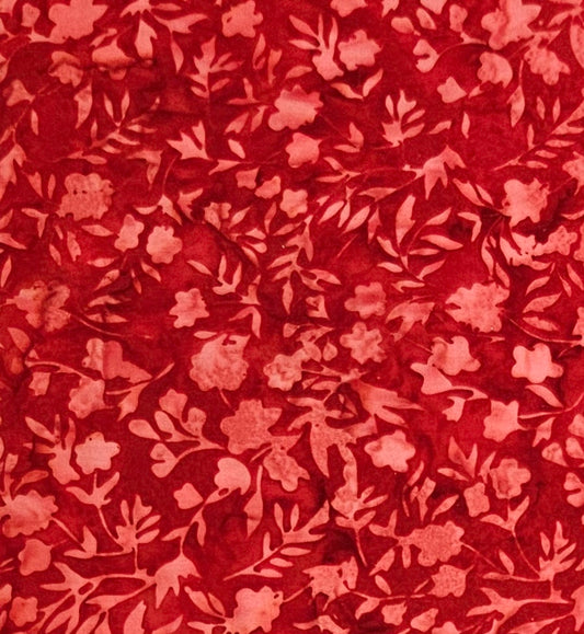 Red Canopy Hoffman Bali Batik