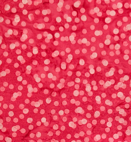 Hot Pink Confetti Hoffman Bali Batik