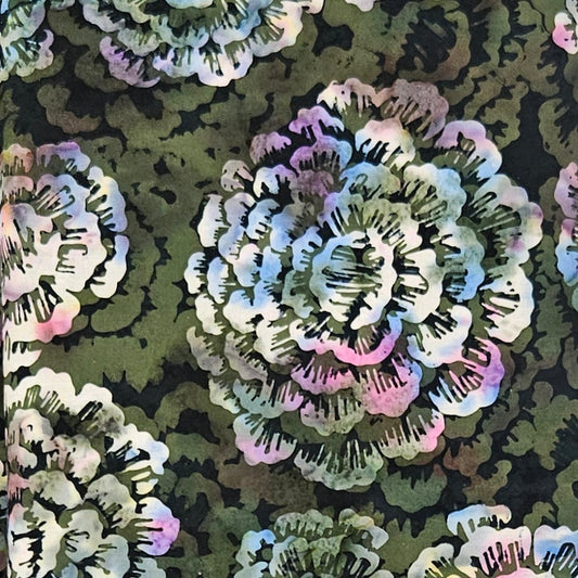 Moonstruck Blooms Hoffman Bali Batik