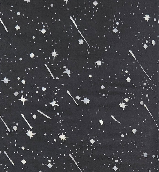 Black Starlight Hoffman Bali Batik