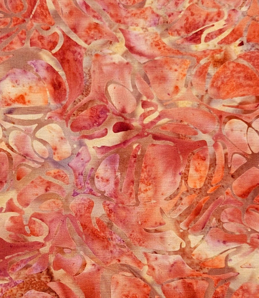 Pink Squiggles Hoffman Bali Batik