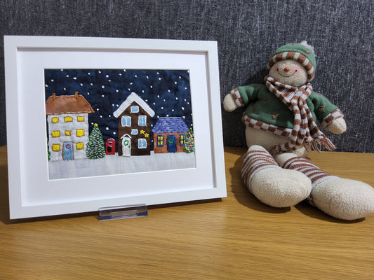 Home for Christmas- Slow Stitch Kit