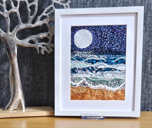 Moonlit Shore - Slow Stitch Kit