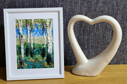 Spring Silver Birch - Slow Stitch Kit