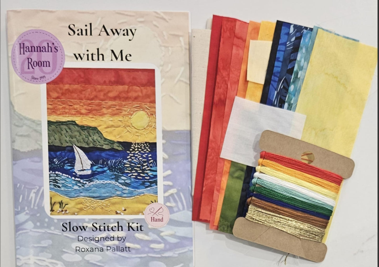 Sail away with me - Slow Stitch kit