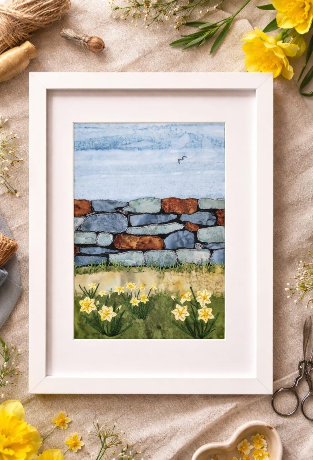 Spring Beginnings Slow Stitch kit